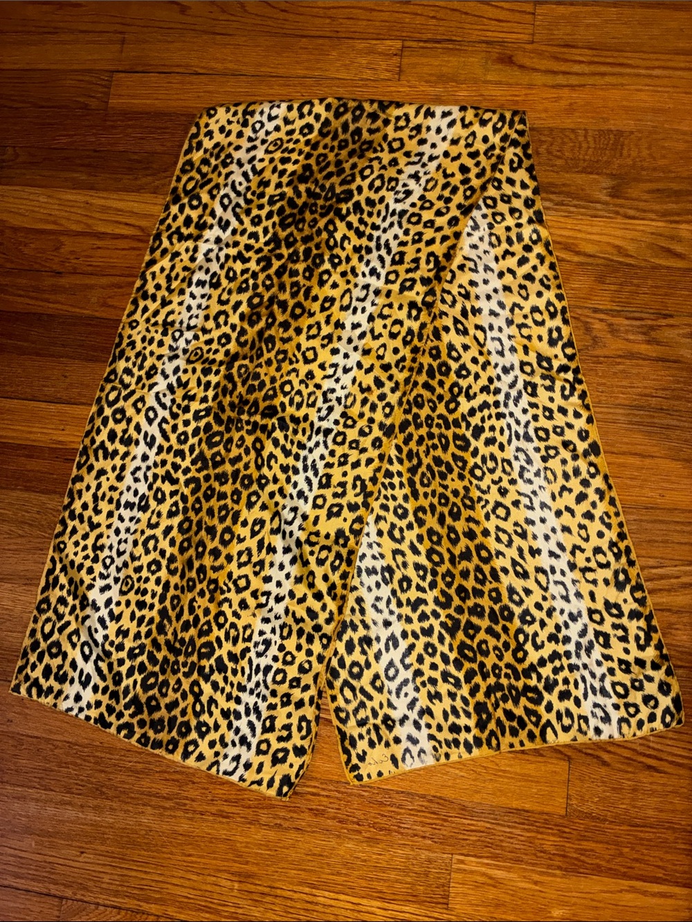 Echo head wrap scarf cheetah print animal print
